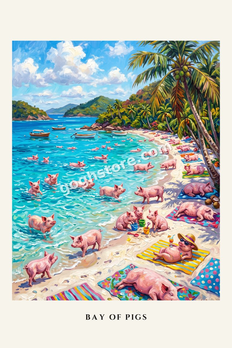 Bay of Pigs — The invasion went swimmingly. Everyone stayed for the week.