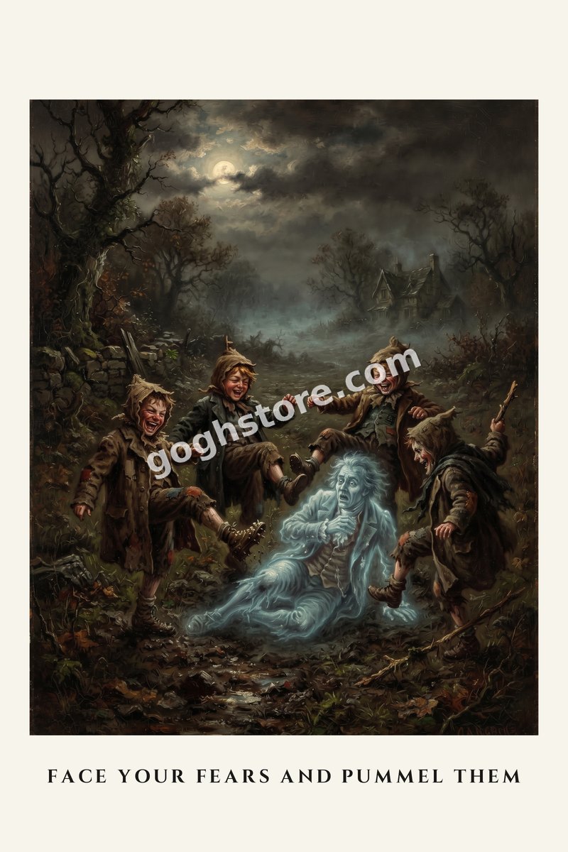 Face Your Fears and Pummel Them — The village told the children to face their fears. The children overdelivered.