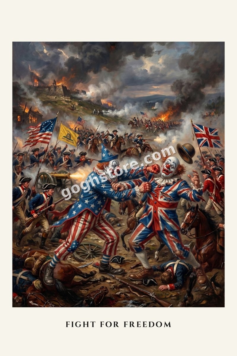 Fight for Freedom — Two empires, one grudge, full greasepaint.