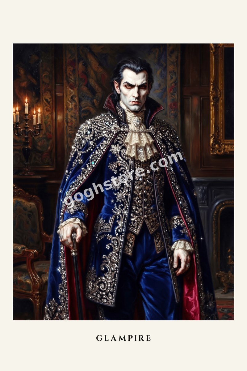 Glampire — Immortality is no excuse for a plain cape.