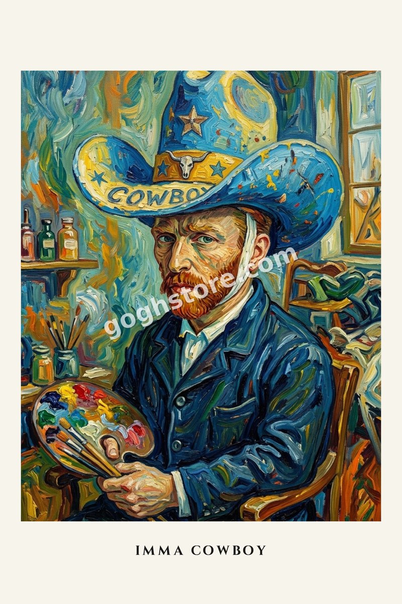 Imma Cowboy — Vincent went west. Vincent committed.