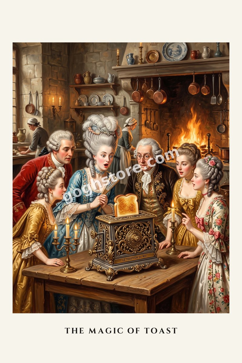 The Magic of Toast — The court has gathered to witness breakfast.
