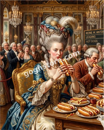 A ROYAL CONTEST — Let them eat forty-two of these in ten minutes.