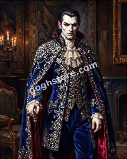 GLAMPIRE — Immortality is no excuse for a plain cape.