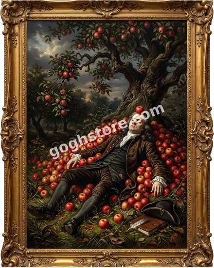 GRAVITY STRIKES BACK — One apple established the theory. The tree has been proving it ever since.