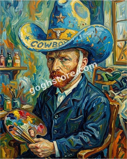 IMMA COWBOY — Vincent went west. Vincent committed.