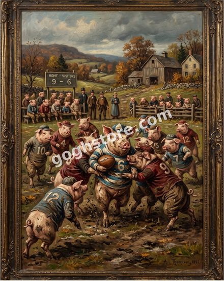 PAY NO ATTENTION TO THE BALL — Fourth quarter, nine to six, and the ball is somewhere in the parking lot.