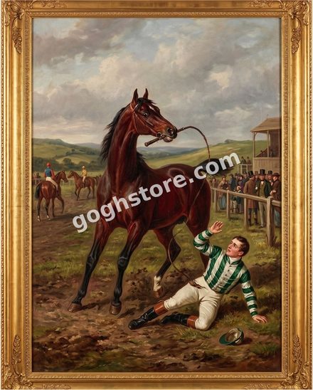 REVENGE — The horse has acquired the whip. The jockey has acquired perspective.