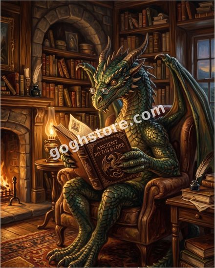 THIS BOOK IS DRAGON — Eight hundred years old and still working through the backlog.